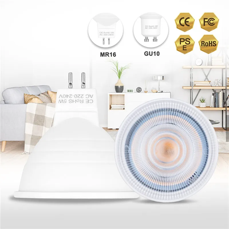 

GU 10 LED 220V Lamp E27 Light Bulbs E14 Lamp MR16 Spotlight 7W Spot Light LEDs Corn Bulb Lampada 5W Bombilla led Ampul 2835