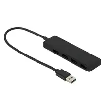 4-Порты и разъёмы USB 3,0 Ультра-тонкий центр данных с расширенным кабелем для MacBook/Mac Pro/Mini/iMac/Surface Pro/XPS/PC/флеш-накопитель/мобильный жесткий диск