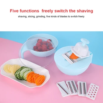 

Multi-function Vegetable Mandoline Slicer Cutter Chopper Slicer Grater Artifact Kitchen Supplies Cooking Gadgets Tools Kitchen