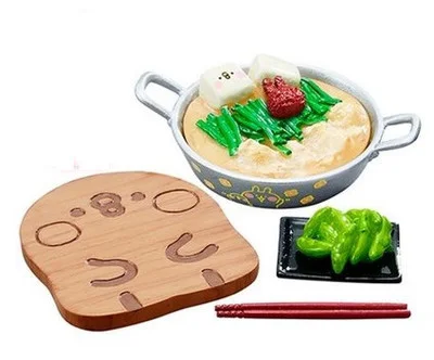 Япония подлинные партии Izakaya обед суп rement конфеты, продукты наборы игрушечной мебели матч лесных животных Семья коллекционная игрушка