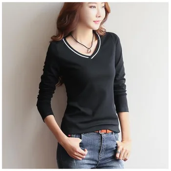 

Women's T-Shirt Irregular Hem Solid Color Round Neck Pocket Long Sleeve Top