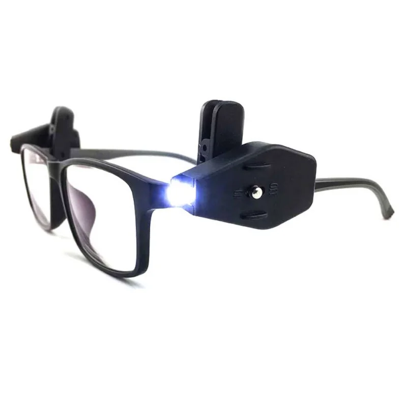 

LED Light Fishing Glasse Fishing Eyewear Night Light Eyeglass Tools LED Eyeglass Clip On Camping Hiking Goggles
