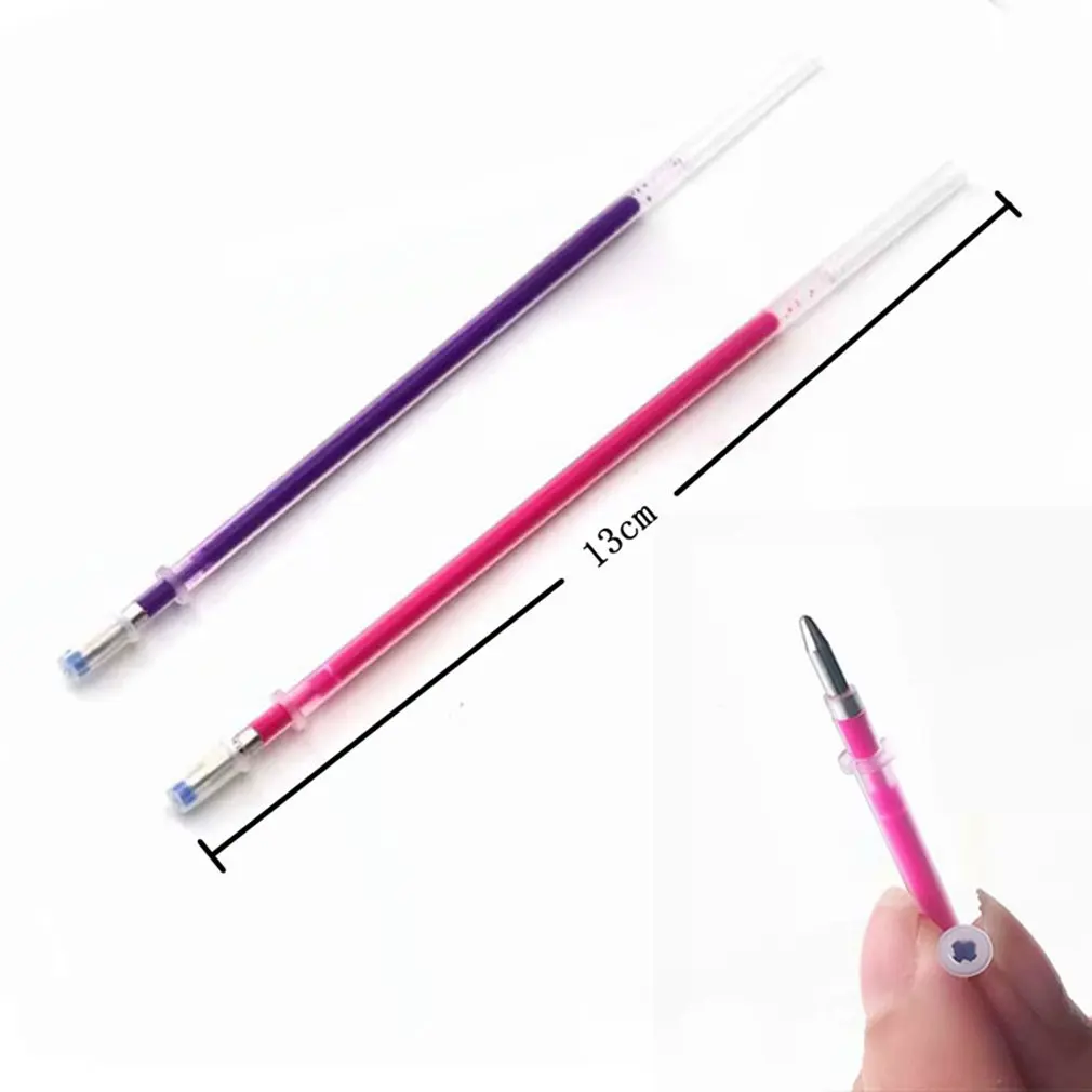 48 pcs/set 48 Colors Gel Pen Refill Multi Colored Painting Gel Ink Ballpoint Pens Refills Rod for Handle School Stationery