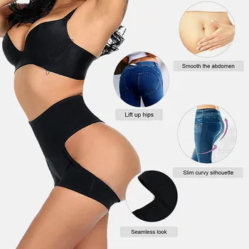 

NEW HOT Sale Women Butt Lifter Buttock Shaperwears Sexy High Waist Panty Enhancer Tummy Control Panties Briefs Body Shaper