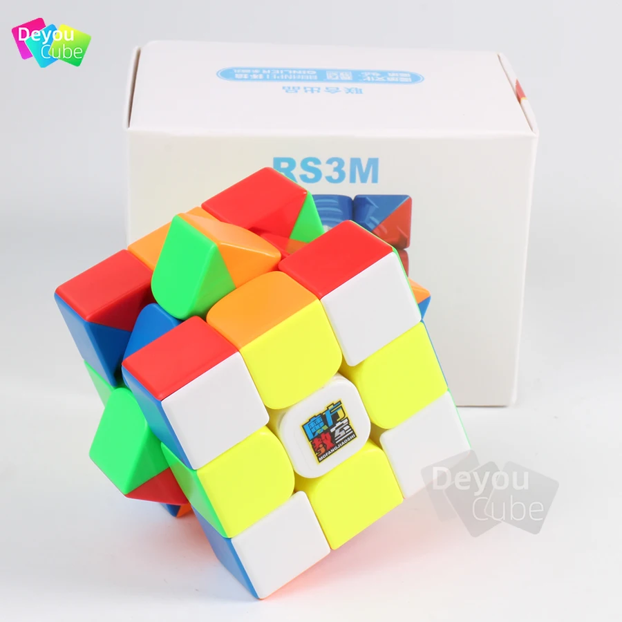 Moyu RS3M 2020 Магнитный 3x3 куб RS3 M магический скоростной 3x3x3 Magico пазл профессиональные