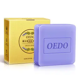 OEDO цветочное мыло Лаванда эссенция увлажняющее мыло для рук глубокое очищение осветляющее Мыло для лица основа для ухода за кожей TSLM1