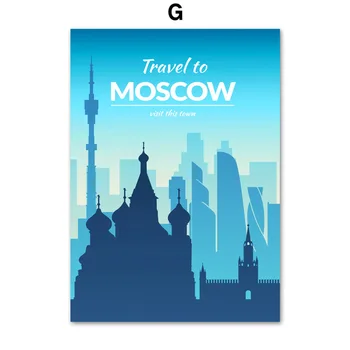 

Famous Tourist City Scenic Spots moscow oil painting Paintings by numbers with acrylic paint paints by numbers wall decoration