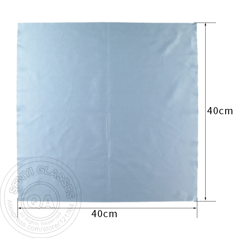 40x40cm Large Size Lens Clothes Eyewear Accessories Cleaning Cloth Microfiber Sunglasses Eyeglasses Camera Glasses Duster Wipes 5