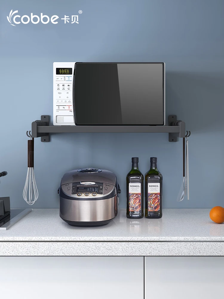 Полка для микроволновой печи из нержавеющей стали 304 настенная кухонная полка