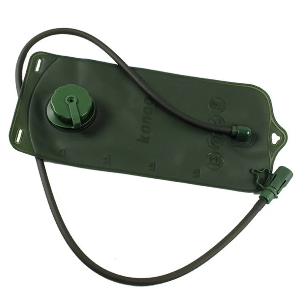 

Large Capacity 2L Non-Toxic Outdoor Travel TPU Foldable Water Bladder Bag Camping Hiking Climbing Water Hydration Bag