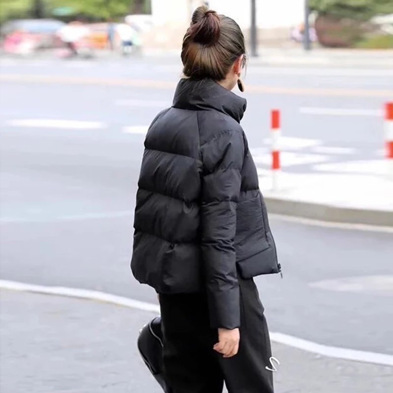 Short Winter Jacket Women Parka Coat Female Plus Size 4XL Warm Thick Down Jacket Clothing Outerwear Korean Quilted Fall Top