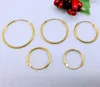 Fashion 925 Sterling Silver Earrings For Women Mini Small Hoop Earrings Ear Bone Buckle Round Circle Earrings 8mm-20mm aretes 3