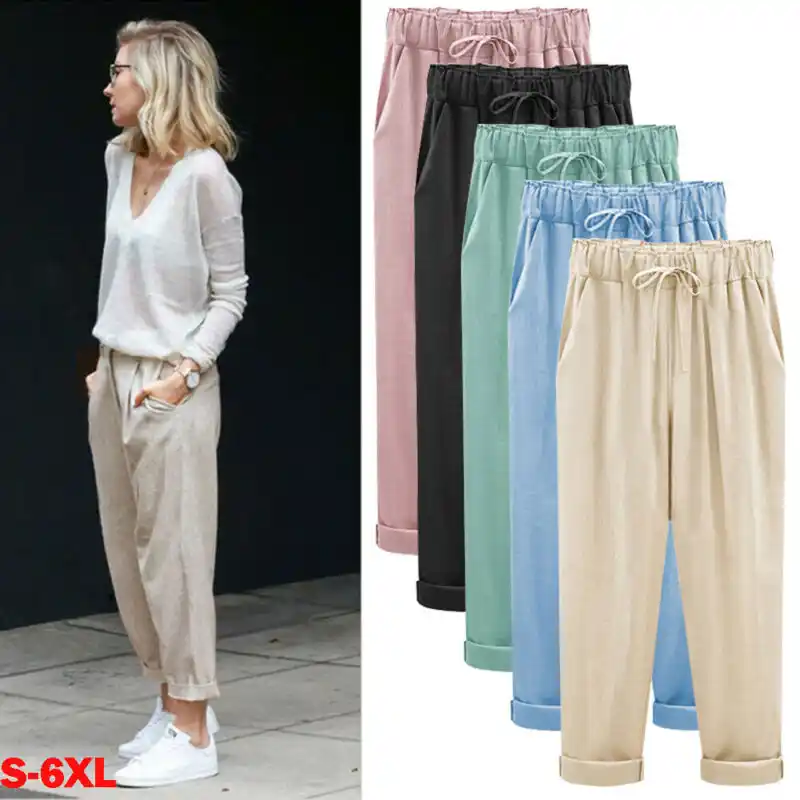 m and s womens summer trousers