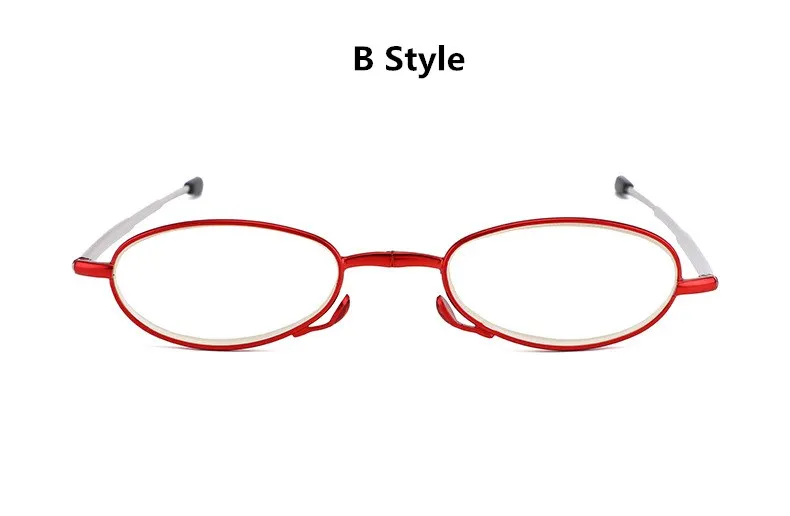 150+ 200+ 250 мужские деловые складные очки для чтения с защитой от усталости, высококачественные компьютерные Складные карманные очки для чтения дальнозоркости
