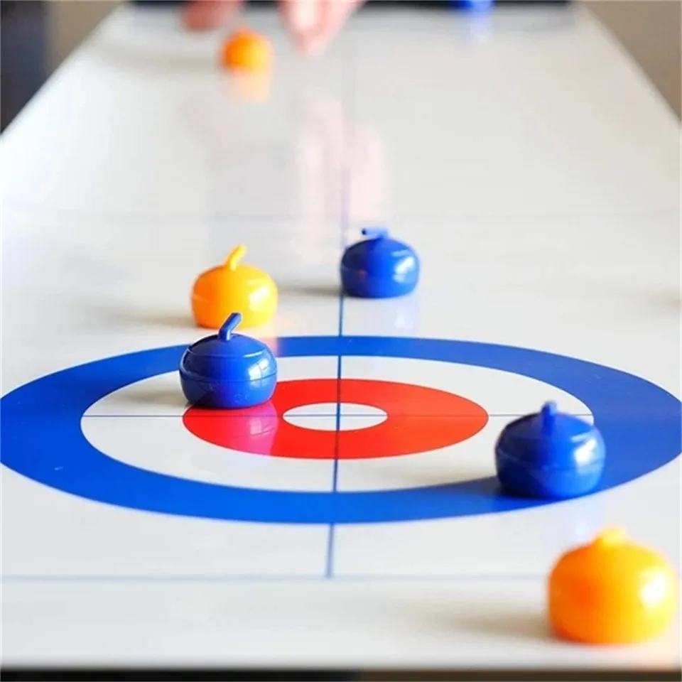 Fun Children Olympic Mini Curling Sports Toy Interactive Game Simulation Christmas Birthday Party Game Children Gift Toys Toy Sports Aliexpress