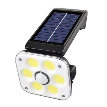 

Solar Single Head Wall Lamp 48SMD 54SMD 54COB Solar Lights Outdoor IP65 Waterproof Garden Light Human Body Induction Garden Lamp