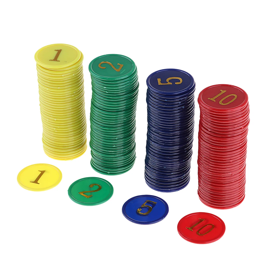 Набор монет для покера-160 фишек для семейного отдыха маджонг