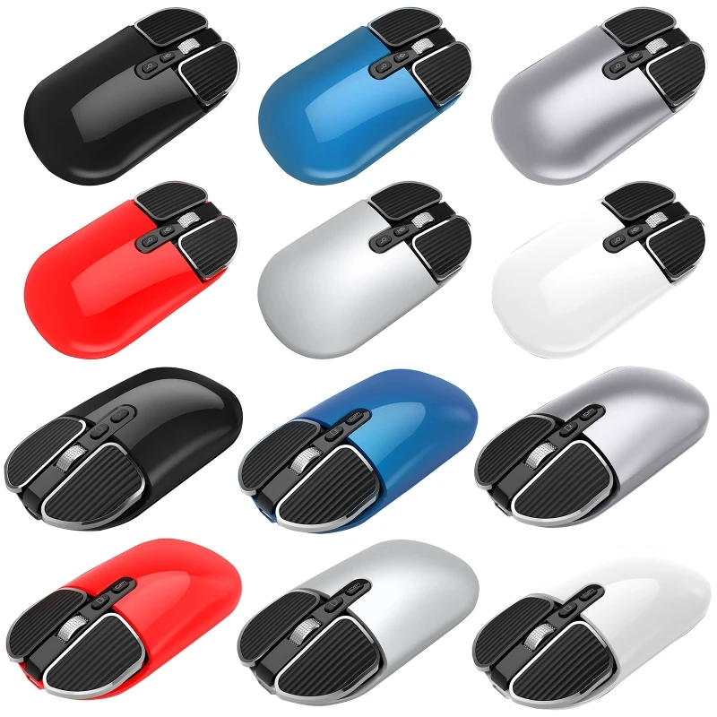 

Bluetooth 2.4G Dual Mode Wireless Ai Voice Control Mouse Rechargeble Quiet Mice 62KA