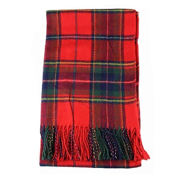 

Women Winter Infinity Blanket Oversized Shawl Plaid Check Tartan Scarf Wrap