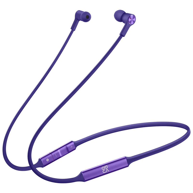 Huawei FreeLace Спортивные наушники Bluetooth 5,0 беспроводной для наушников, карты памяти кабель металлическая полость жидкий силикон магнитный переключатель - Цвет: purple