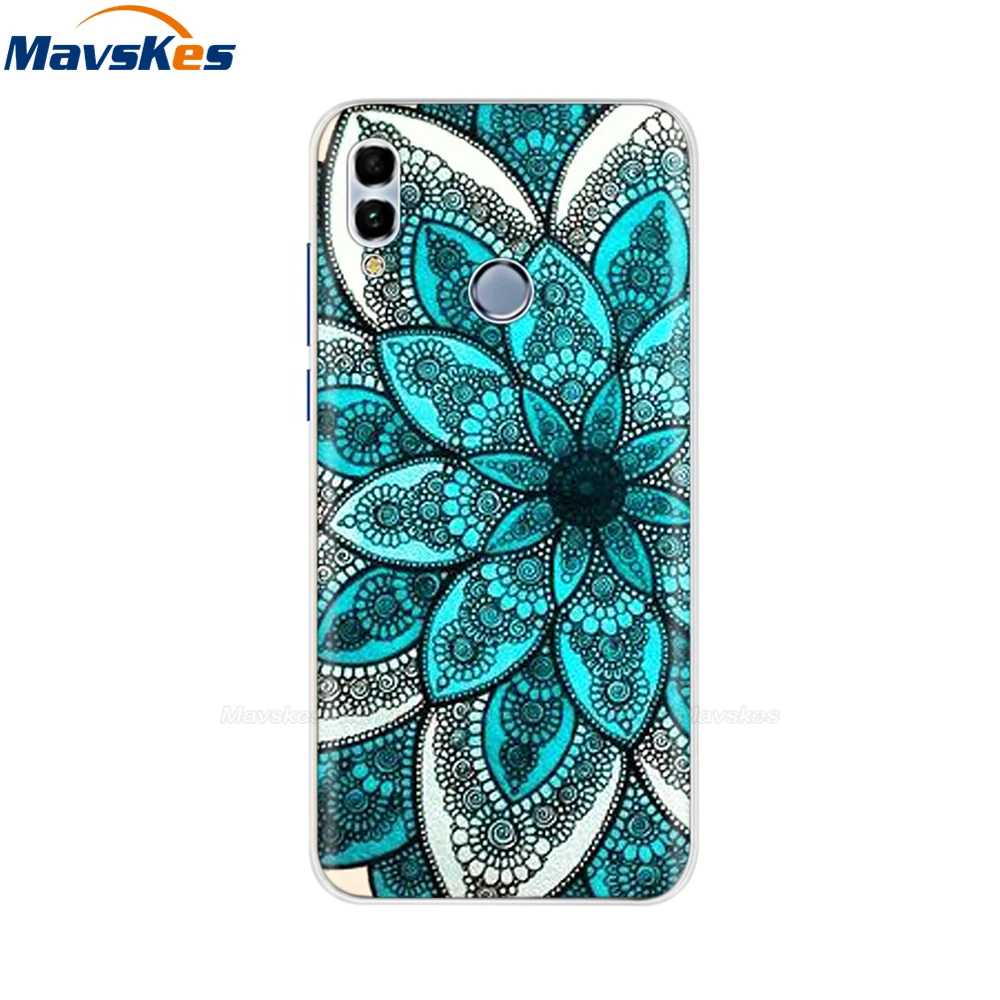 20 Huawei Honor 10 Lite чехол мягкий силиконовый милый ТПУ задняя крышка для Fundas huawei P Smart /Honor 10 удобный телефонный футляр сумки - Цвет: 20