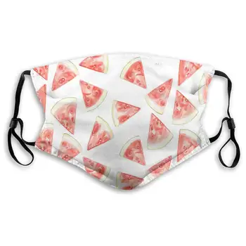 

Watermelon Protective Mask with Gasket Disposable Water Repellent Multilayer Filter Adult Sunscreen Large Mask S