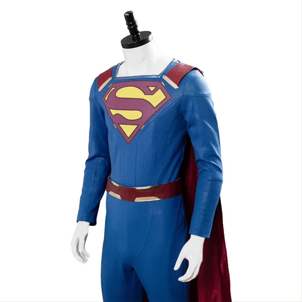 Супергерл Kara Danvers Косплей Костюм Супермена для мужчин и женщин плащ-Комбинезон нарядный Хэллоуин костюмы