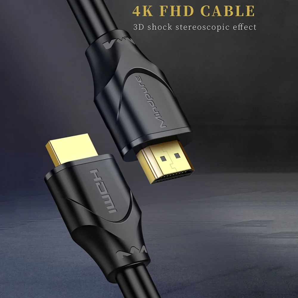 4K HDMI 2.0 Cable 3D Video Fiber Cable 60HZ For HDTV Splitter Switcher Hdmi Optical Fiber Cable 1m/1.5m/2m/3m/5m/8m/10m TV Cable