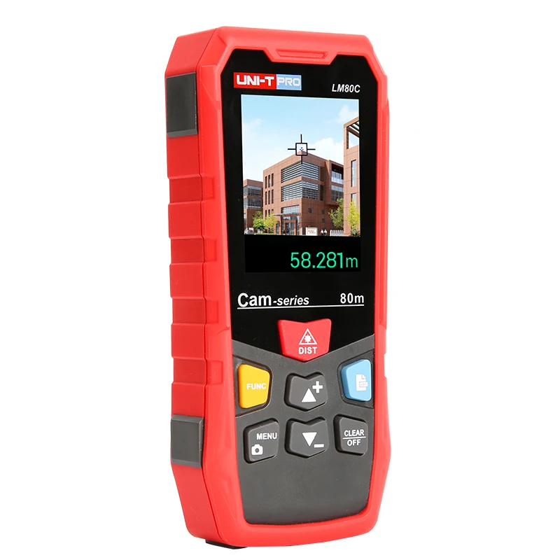 UNI-T LM80C/LM120C/LM200C Тип камеры лазерный дальномер(Pro C Edition) IP65 Водонепроницаемый/пылезащитный Многофункциональный дальномер