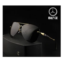 Новые Автомобильные специальные мужские модные трендовые поляризованные очки для вождения, металлическая оправа, большая коробка, водительские солнцезащитные очки