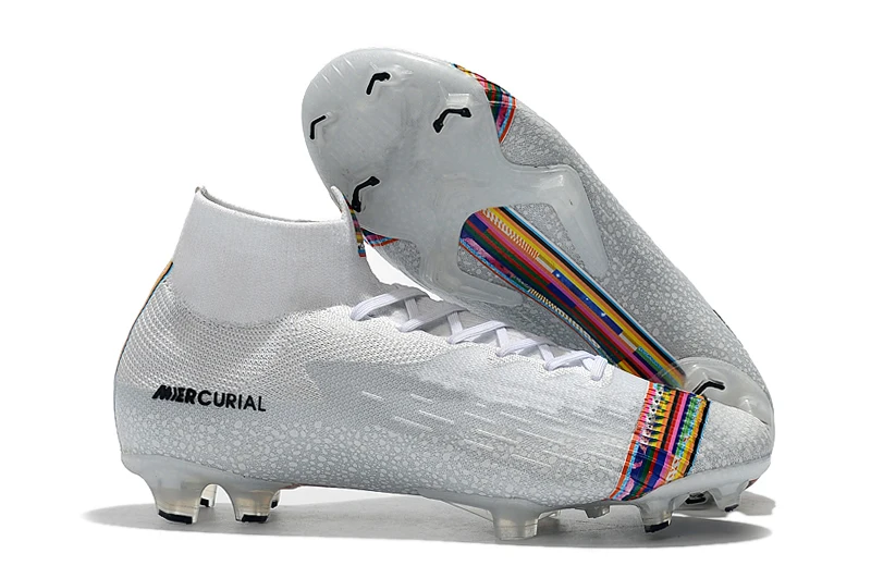 8 Мужские футбольные бутсы Superfly 6 элитных CR7 SE FG футбольные бутсы кошки футбольные бутсы Superfly VI 360 Neymar Ronaldo - Цвет: 8