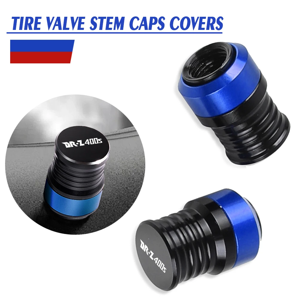 

Motorcycle Accessories Aluminum Vehicle Wheel Tire Valve Stem Caps Cover Universal For Suzuki DRZ400S DR-Z DRZ 400SM ALL YEARS