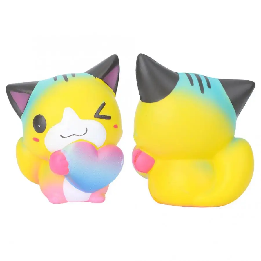 Jumbo Kawaii красочная галактика Единорог антистрессовая кукла животное медленно поднимающийся стресс облегчение игрушки для детей Рождественский подарок