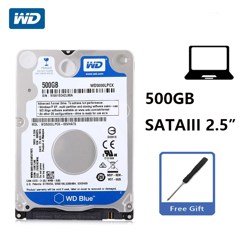 breken Persona Forensische geneeskunde Wd Blue 500Gb 2.5 "Sata Iii Interne Harde Schijf 500G Hdd Hd Harddisk 6  Gb/s 16M 7Mm 5400 Rpm Voor Notebook Laptop|internal hard disk drive|hard  disk driveinternal hard disk - AliExpress