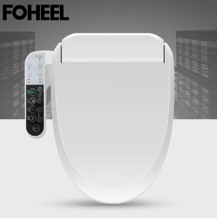 FOHEEL умное биде покрытие тепло чистый сухой массаж &quotумное&quot сиденье для унитаза