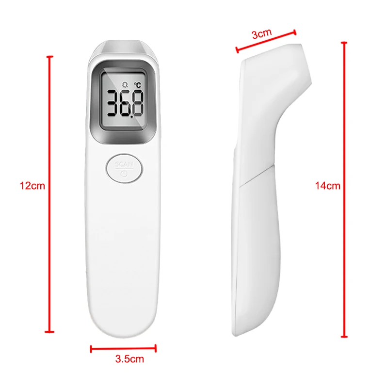 Детский термометр Инфракрасный цифровой ЖК-дисплей измерения тела лоб ухо Бесконтактный взрослый высокая температура тела ИК дети Termometro градусник