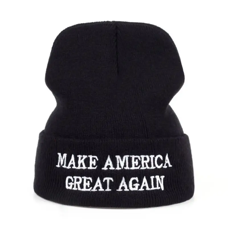 LIBERWOOD Trump Keep America Great MAGA Campaign вязаная трикотажная шапка с черепами Кепка Трампа США шапка для мужчин и женщин зимняя шапка