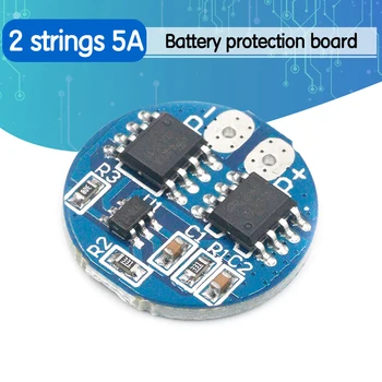 

2S 5A Li-ion Lithium Battery 7.4v 8.4V 18650 Charger Protection Board bms pcm for li-ion lipo battery cell pack