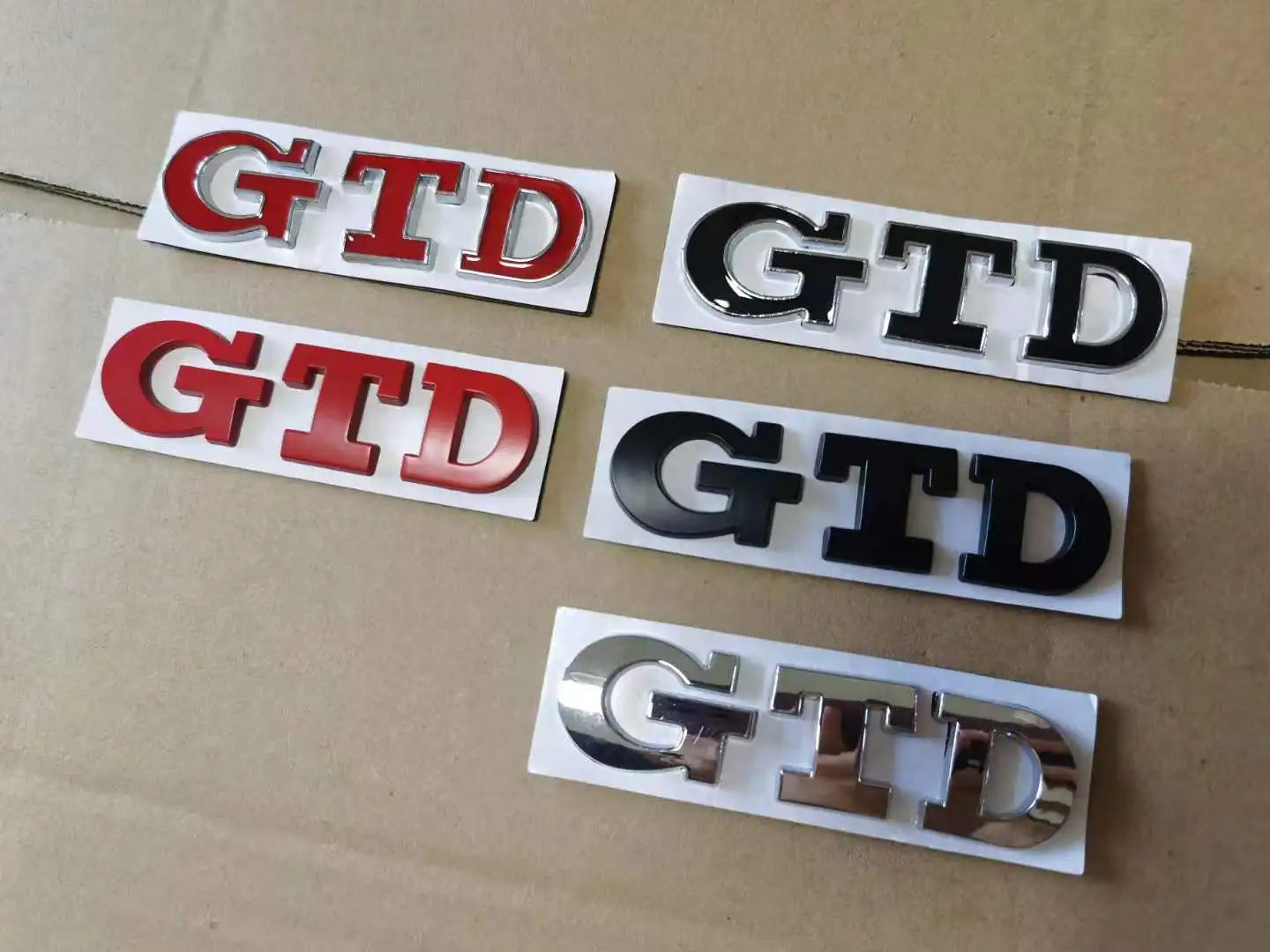 1 металлическая 3d-наклейка GTD эмблема задний значок для VW VOLKSWAGEN Golf 2 4 5 6 7 8 R MK4 MK5 MK6 MK7