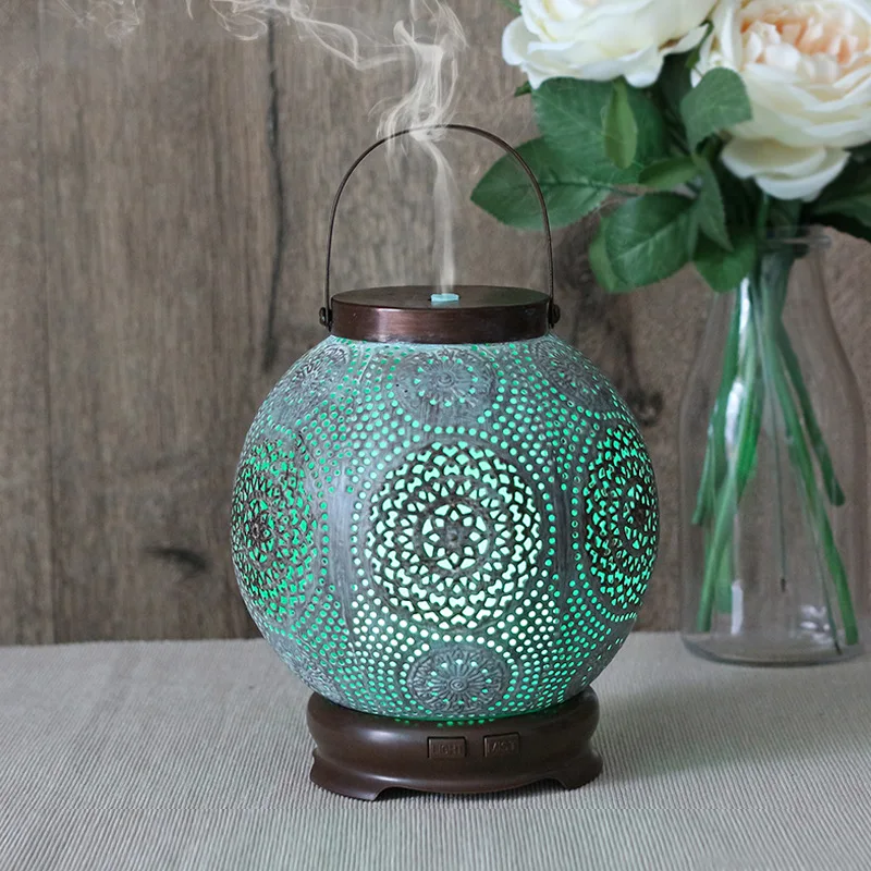 

Retro household aromatherapy humidifier 120ml ultrasonic convenient air purifier aroma diffuser aroma diffuser
