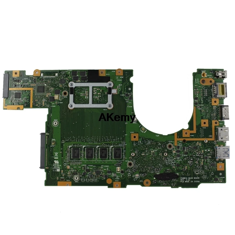 P500CA MB_2G ram/I7-3537 cpu/U3/AS материнская плата для P500CA P500C материнская плата REV 2,0 протестирована