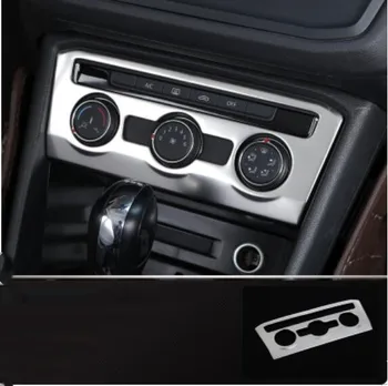

Car cover center console control panel cover trim inner decoration sticker for vw tiguan mk2 2017 2018 2019 20201pc