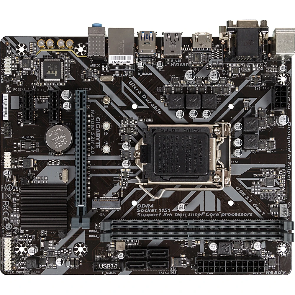Материнская плата GIGABYTE H310M S2H 2.0
