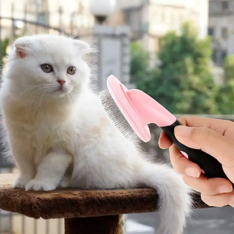 Pet Grooming Tools 360 Degree Rotatable Massage Comb For Short