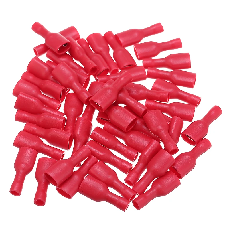 100pcs Insulated Crimp Terminals Male Female Spade Blade Connectors