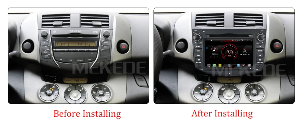 Mutimeida плеер 7 дюймов 2Din Android9.0 автомобильный Радио FM для Toyota RAV4 2007 2008 2009 2010 2011 с авто-стерео Камера просмотра BT GPS