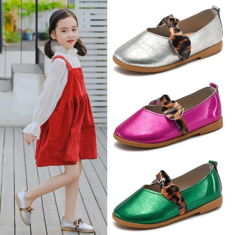 

Girls Sandals New Fashion Kids Leather Shoes Children Leisure Sneakers Hot Girls Princess Dance Shoes Candy Color Children Shoes