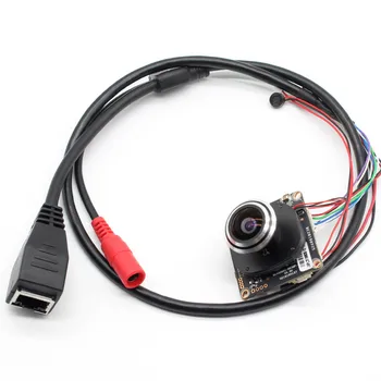 

HD 2mp 4.0MP 5.0mp CCTV IP Camera Module Network Security IPC board CMOS H.265 XMeye ONVIF with Audio mic 1.7mm lens