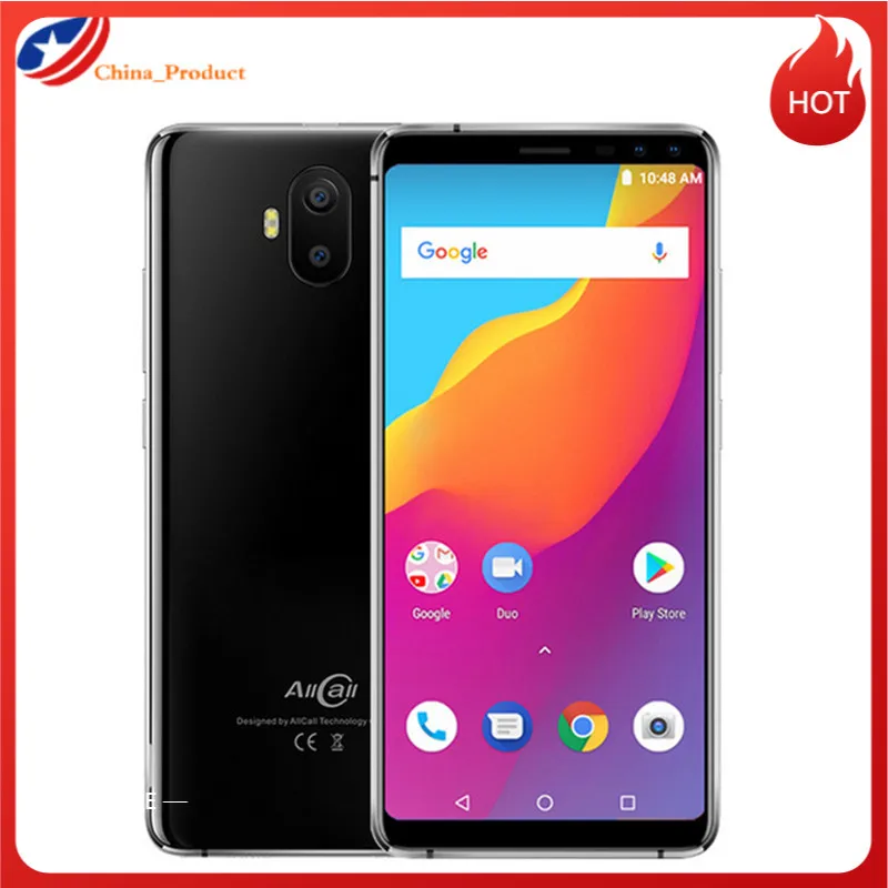 AllCall S1 смартфон с 5 дюймовым дисплеем четырёхъядерным процессором MTK6580A ОЗУ 2 Гб