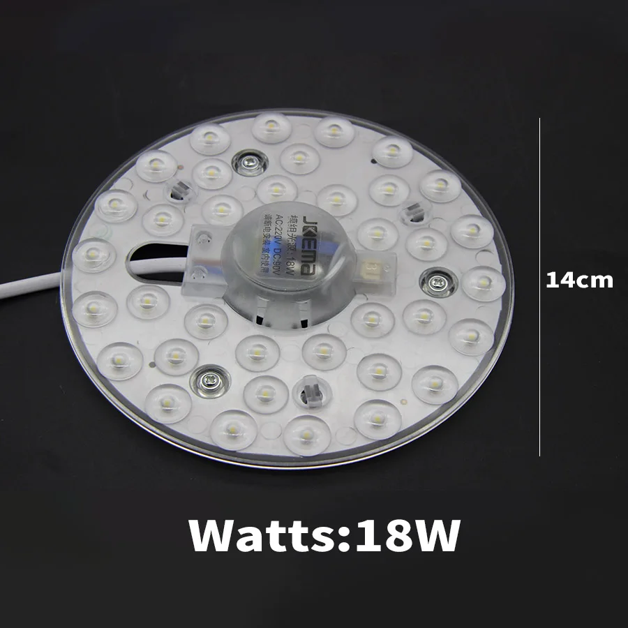 18W Потолочный светильник источник света AC220V 12 Вт 18 Вт 24 Вт 36 Вт светодиодный панельный светильник светодиодный светильник доска Осьминог светильник заменить потолочный светодиодный светильник - Цвет: 18W